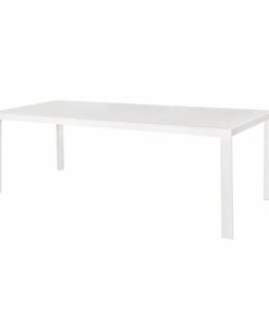 Eettafel Io Wit Aluminium 240 x 100 x 75 cm
