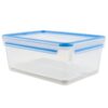 Emsa 512888 Clip & Close Vershouddoos + Ontdooirooster 3.7L Blauw