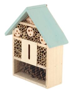 Alternative view of Esschert Design Houten Insectenhotel 10x24x29 cm Naturel/Mintgroen