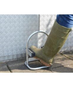 Esschert Design Schoenschraper met Borstel 78.5 cm Zilver - Afbeelding 3