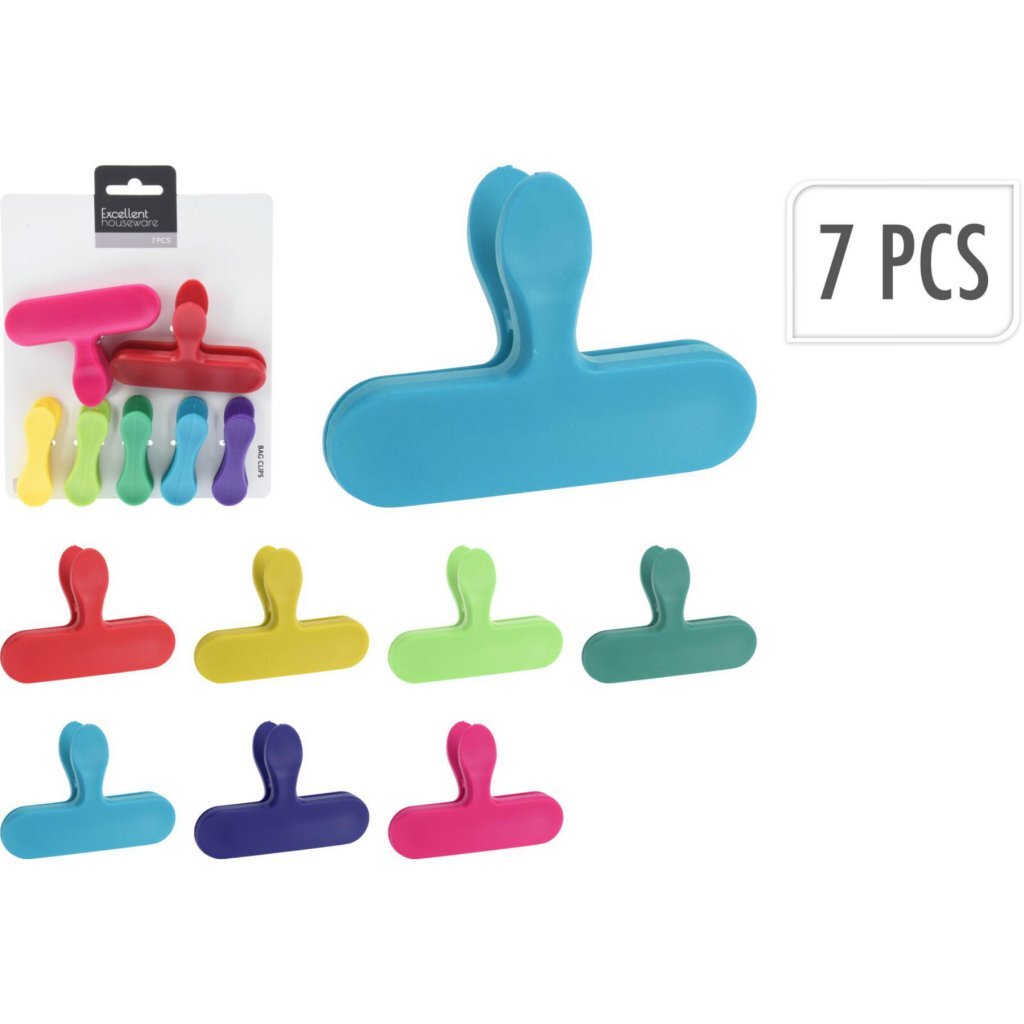 Excellent Houseware Vershoudclips 7 Stuks - Afbeelding 2