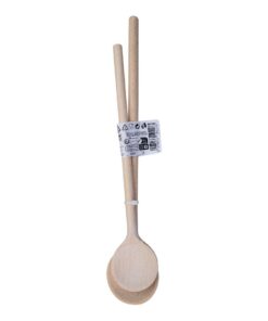 Fackelmann Houten Kooklepels 2 Stuks - Afbeelding 3