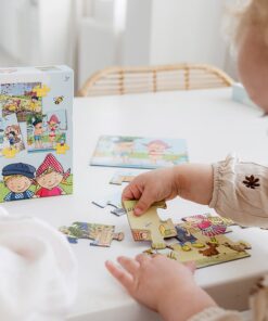 Fien en Teun 4in1 Puzzel 4-16 Stukjes - Afbeelding 3