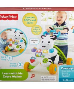 Alternative view of Fisher Price Loop met mij Zebra + Licht en Geluid