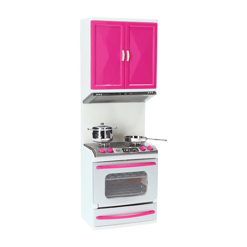 Fleur Keuken Speelset Gasfornuis met Oven en Keukenkastje - Afbeelding 2