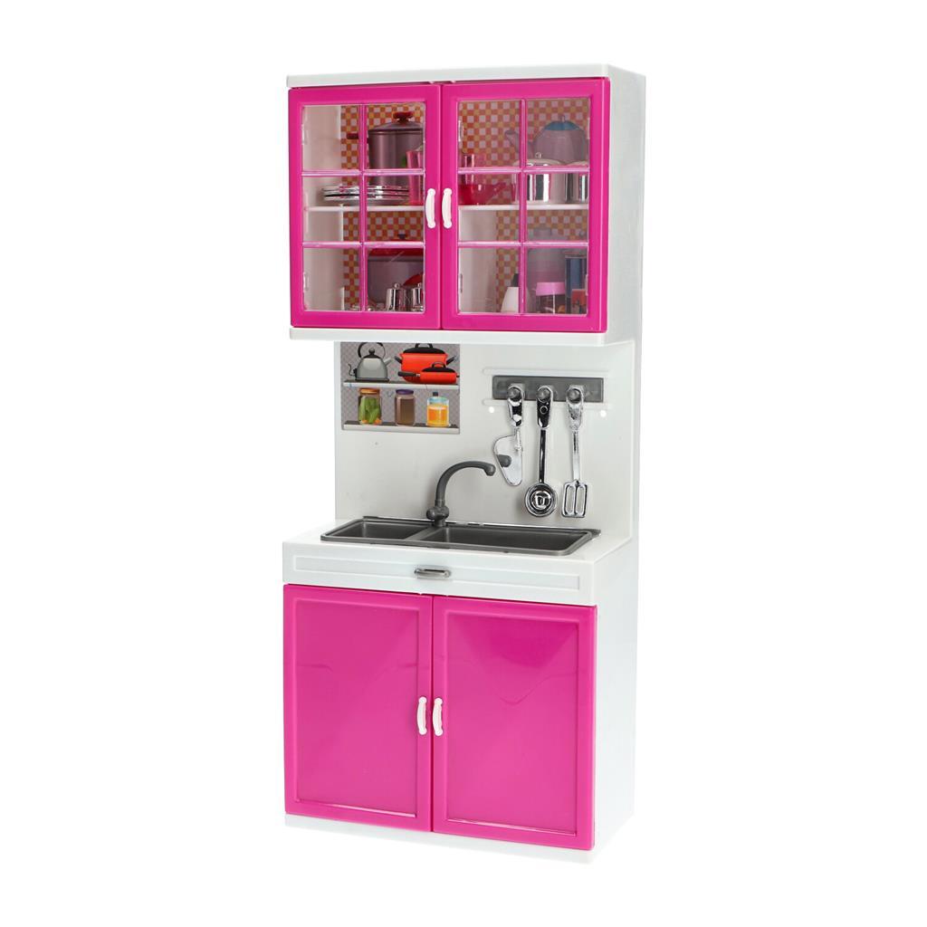 Fleur Keuken Speelset Gootsteen met Keukenkastjes - Afbeelding 3