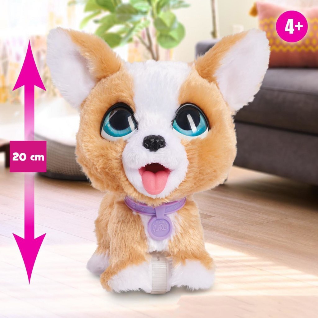 FurReal Friends Poop A Lots Corgi Interactieve Knuffel - Afbeelding 3
