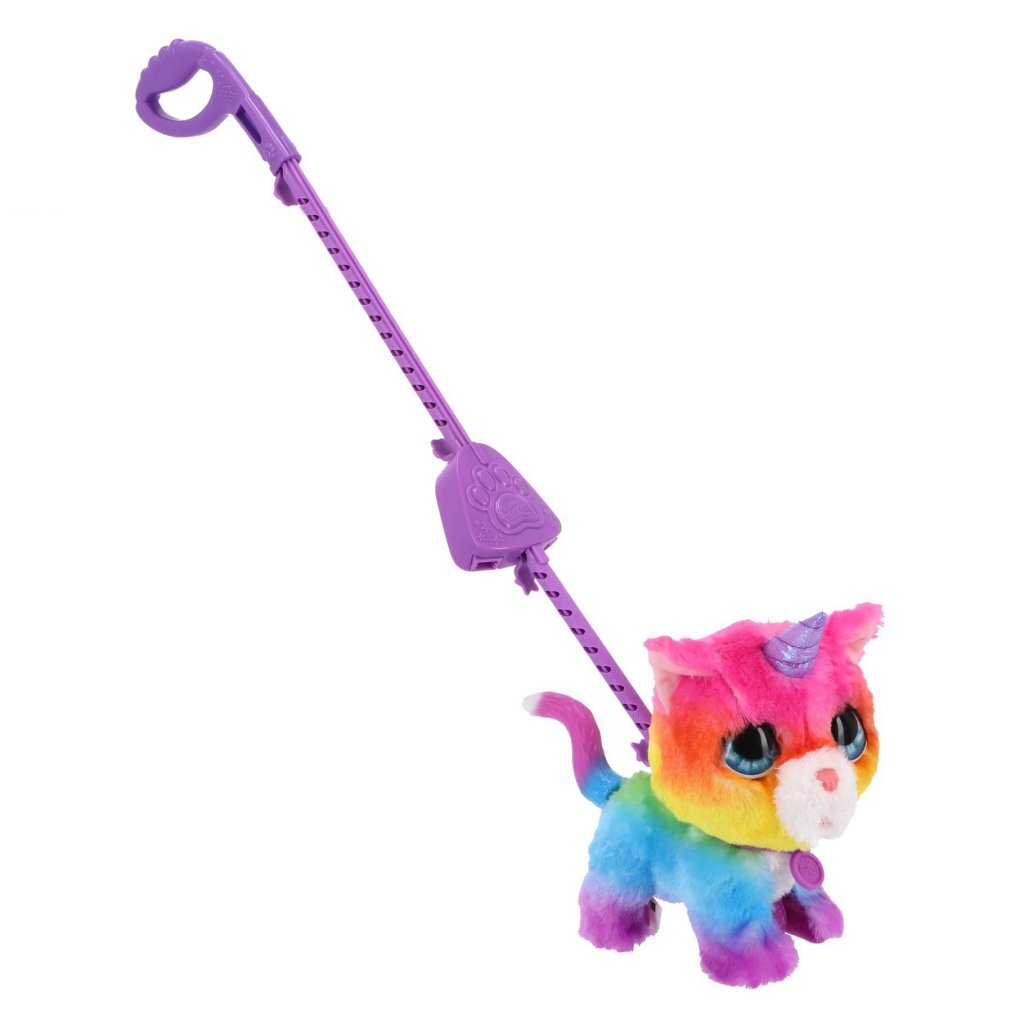 FurReal Friends Walk A Lots Unicorn Kat Interactieve Knuffel - Afbeelding 3
