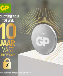 GP Knoopcel Lithium Cr2477 - Afbeelding 3