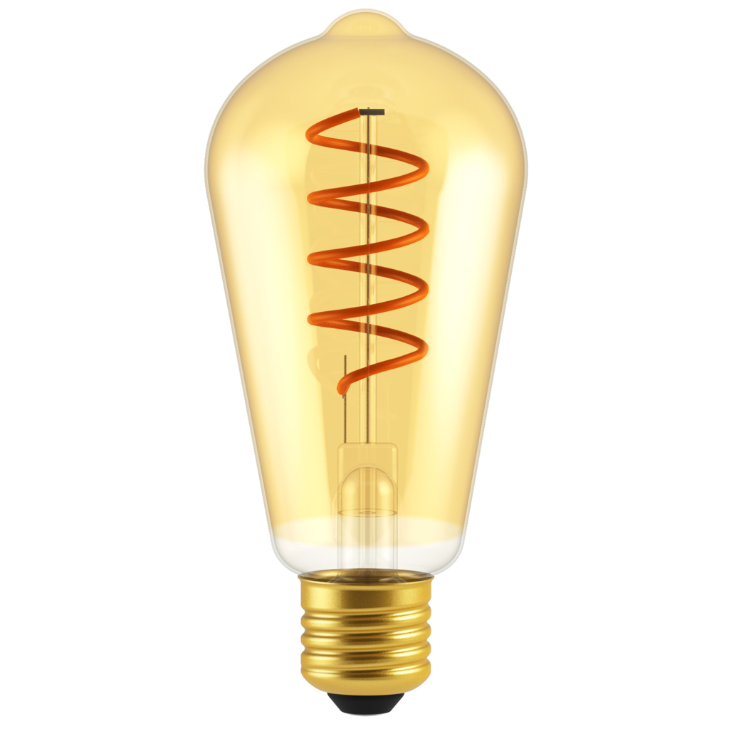 GP Lighting Gp Led Spiralflame St64 5w E27 - Afbeelding 2