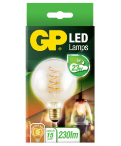 GP Lighting Gp Led Vintage Gold G95 5w E27