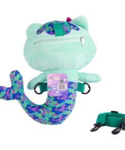 Gabby's Dollhouse 3D Rugtas Pluche Meerminkat - Afbeelding 3