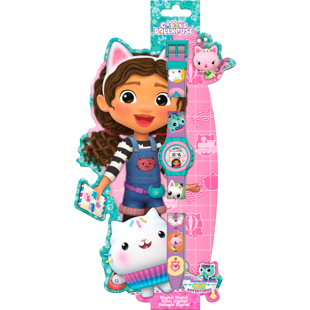 Gabby's Dollhouse Digitaal Horloge - Afbeelding 3