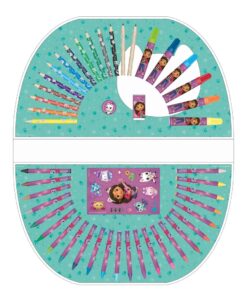 Alternative view of Gabby's Dollhouse Kleurkoffer 51-delig