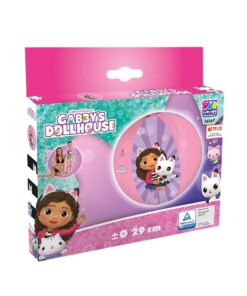 Gabby's Dollhouse Strandbal 29 cm Roze/Paars - Afbeelding 3