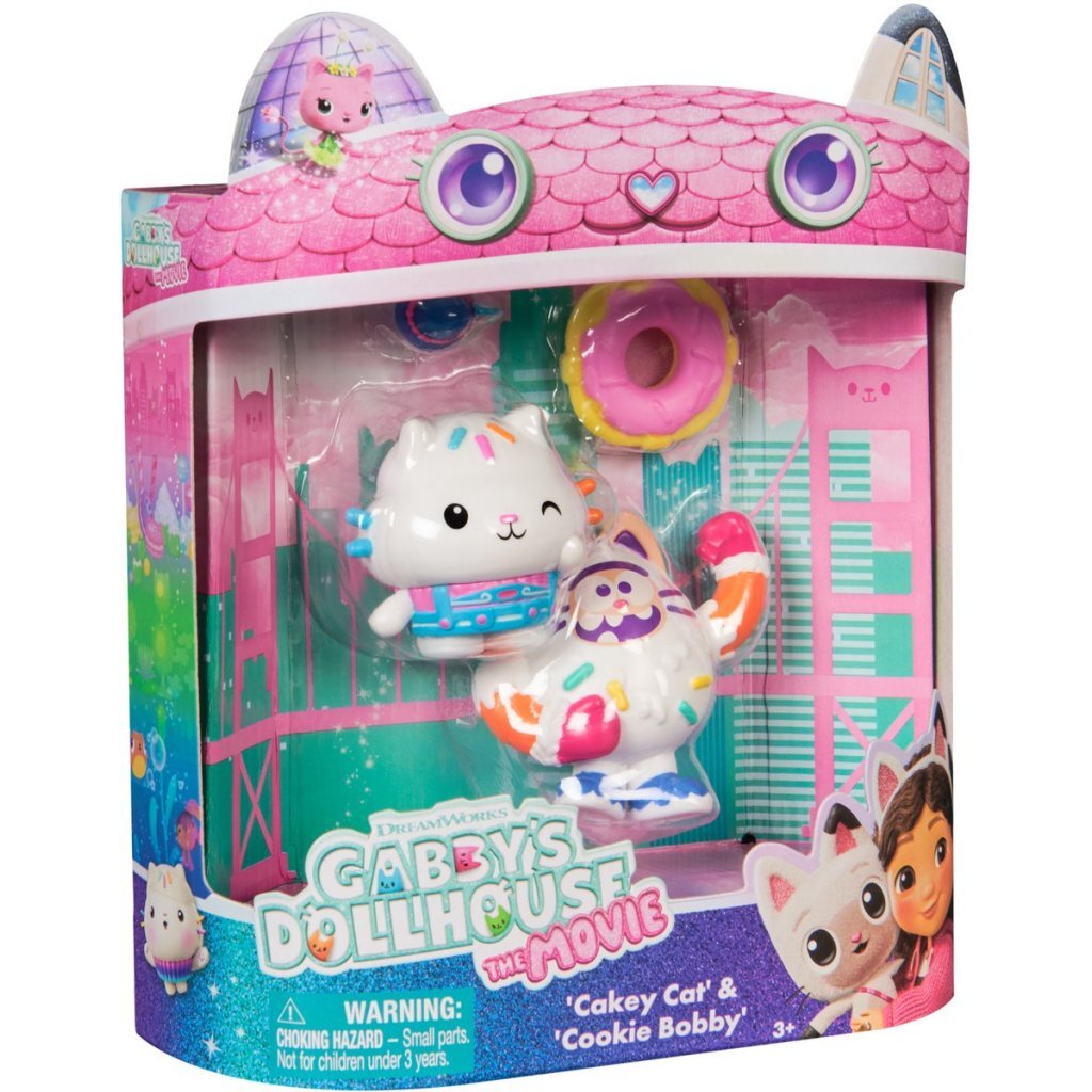 Gabby's Dollhouse The Movie Cakey & Cookie Bobby