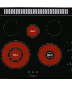 Gaskookplaat Vitrokitchen 201TGBA 60 cm