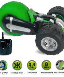 Alternative view of Gear2Play RC Air Rebound Stuntauto met 3 Wielen Groen/Zwart