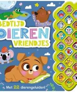 Geluidenboek Bedtijd Dierenvriendjes
