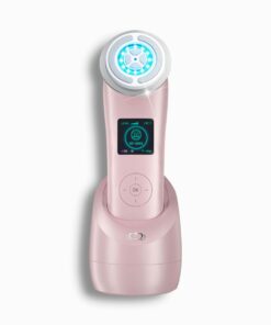 Gezichtsmassager met Radiofrequentie, Fototherapie en Elektrostimulatie Drakefor NANOSKIN EXTREME Roze