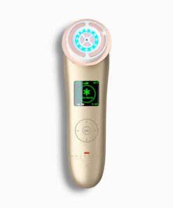 Gezichtsmassager met Radiofrequentie, Fototherapie en Elektrostimulatie Drakefor NANOSKIN INTELIGENT Wit Gouden