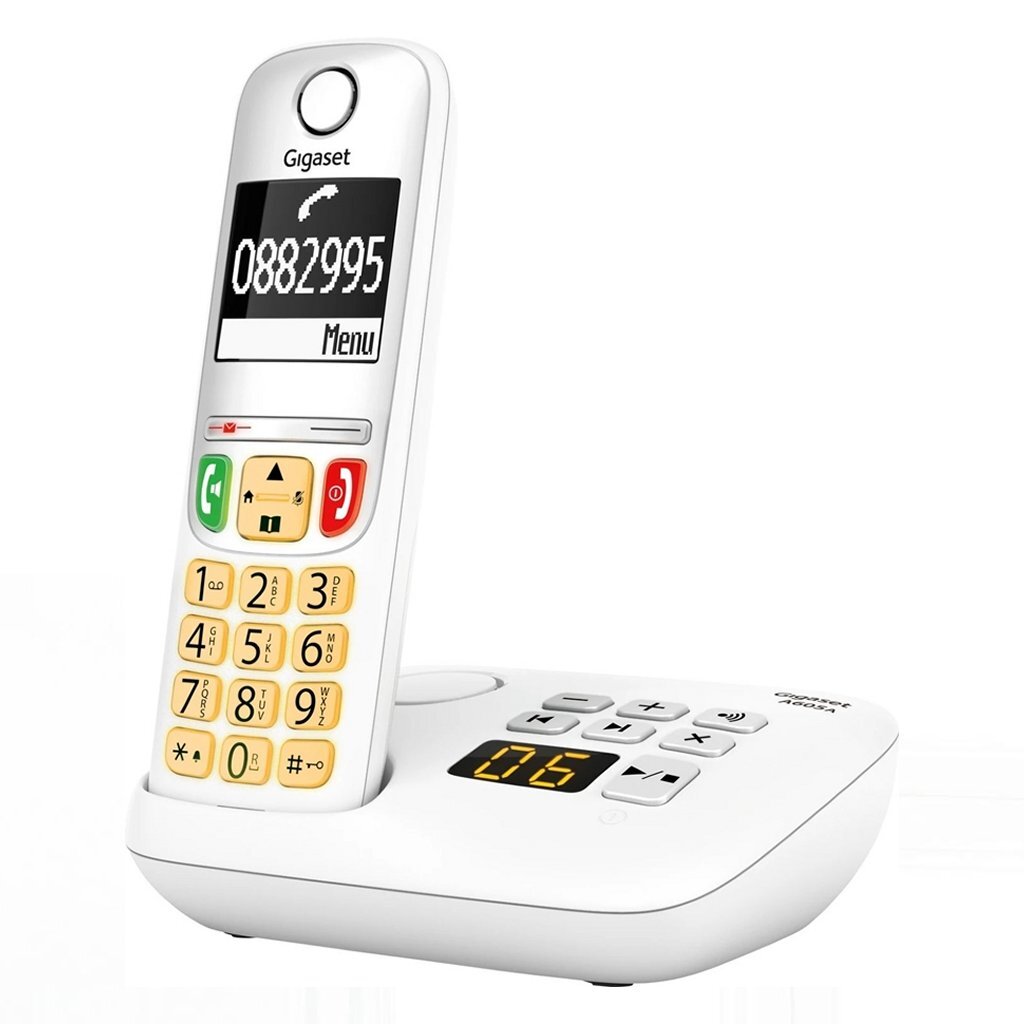 Gigaset A605A Duo Telefoons Wit/Zilver - Afbeelding 2