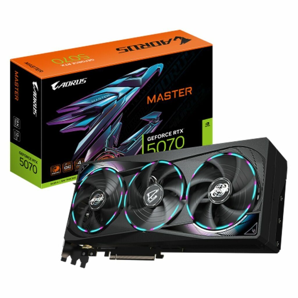 Grafische kaart Gigabyte 9VN5070AM-00-G10 nvidia geforce rtx 5070 12 GB GDDR6 GDDR7