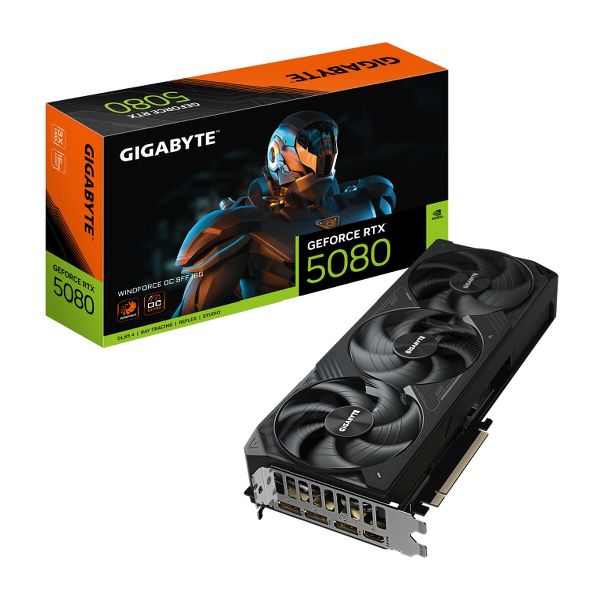 Grafische kaart Gigabyte GV-N5080WF3OC-16GD 16 GB
