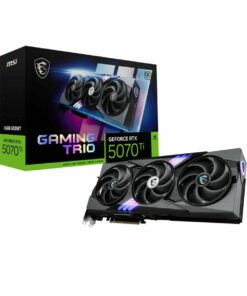 Grafische kaart MSI GEFORCE RTX 5070 TI 16G GAMING TRIO OC nvidia geforce rtx 5070 ti 16 GB GDDR6X