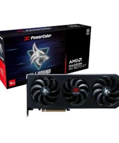 Grafische kaart Powercolor RX9070XT 16G-L/OC radeon rx 9070 xt 16 GB GDDR6