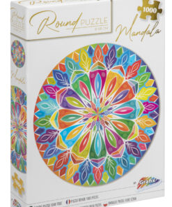 Grafix Mandala Ronde Puzzel 1000 Stukjes - Afbeelding 2