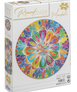 Grafix Mandala Ronde Puzzel 1000 Stukjes - Afbeelding 3