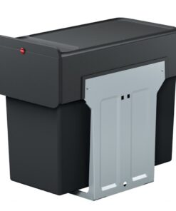 Alternative view of Hailo 0310-300 EcoLine Design Trio L Inbouwafvalemmer 3x10L Zwart