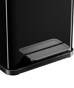 Hailo 0622-260 Öko Duo Plus M Pedaalemmer 2x 9L Zilver/Zwart - Afbeelding 3