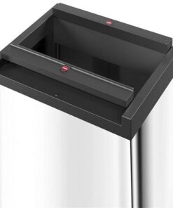 Alternative view of Hailo 0840-111 Big-Box Swing L Prullenbak 35L RVS/Zwart