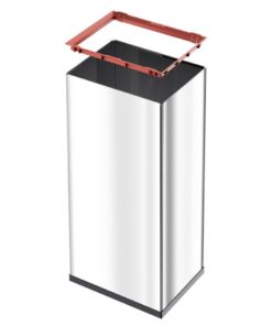 Hailo 0860-211 Big-Box Swing XL Afvalemmer 52L RVS - Afbeelding 3