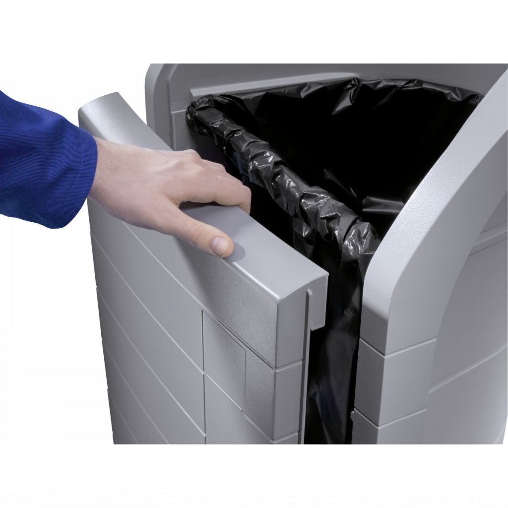 Hailo 0912-060 ProfiLine WSB Design XXXL Afvalscheider 120L Grijs - Afbeelding 2