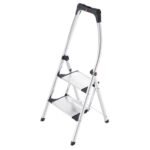 Hailo 4302-301 K100 TopLine Trap 2 Treden Zilver/Zwart