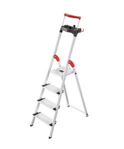 Hailo 8050-415 L95 Aluminium Huishoudtrap 4 Tredes