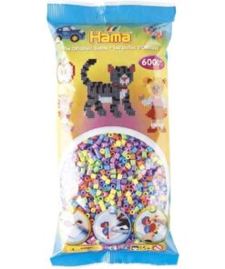 Alternative view of Hama 20550 Strijkkralen Pastel 6000 Stuks