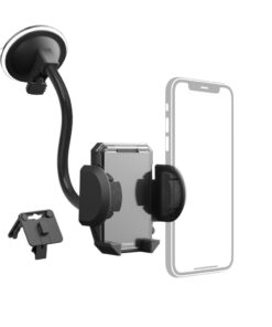 Hama 2in1 GSM-houder Voor De Auto Multi V. Vent. / Ruit 360 Graden Draaibaar