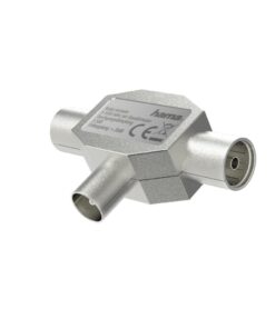 Hama Antenneverdeler Coax-stekker - 2 Coax-koppelingen Metaal