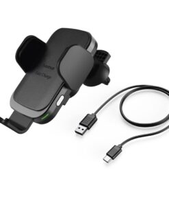 Alternative view of Hama Auto-GSM-oplader FC10 Motion 10 W Draadloos QI-Charge Zwart