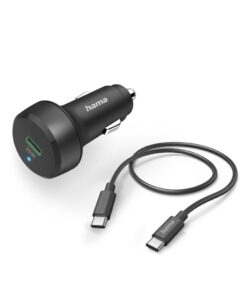 Hama Auto-snellader Met Oplaadkabel USB-C PD/QC 25W 1 M Zwart