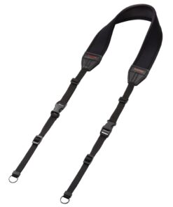 Hama Camera-draagriem 2in1 130 Neopreen Recht Zwart