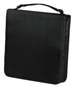 Hama Cd Wallet Nylon 160,Zwart