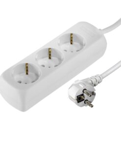 Hama Distribution Panel 3 Sockets Child-proof 1.4 M White - Afbeelding 3