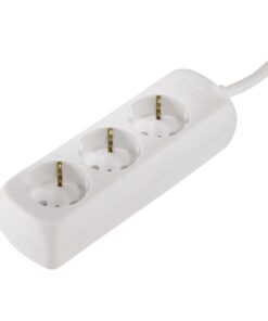 Hama Distribution Panel 3 Sockets Child-proof 3 M White
