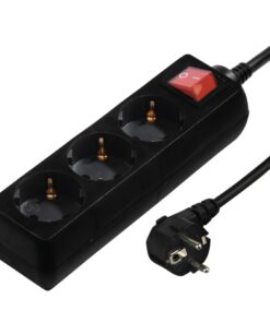 Hama Distribution Panel 3 Sockets With Switch 5 M White - Afbeelding 3