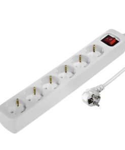 Hama Distribution Panel 6 Sockets With Switch Child-proof 1.4 M White - Afbeelding 3